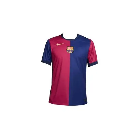 Nike나이키 FC 바르셀로나 2024 25 드라이핏 스타디움 홈 저지 딥 로얄 블루 미드나잇 네이비  논 마킹 버전 FN8797-455