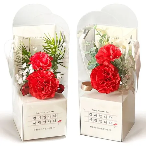 카네이션 브로치 코사지 어버이날 스승의날 조화 선물 어버이날코싸지