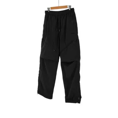 (명품) 준지 남성 와이드 레그 디태처블 스트링 파이핑