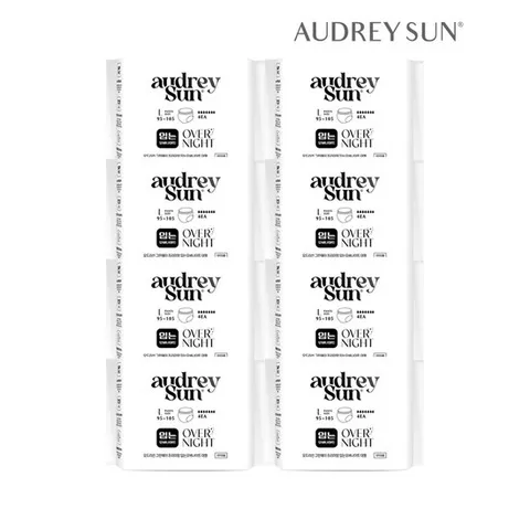 [오드리선]오드리선 NEW 그린웨이 입는 오버나이트 L 대형 4P x8