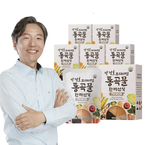 박경호 프리미엄 통곡물 한끼선식 6박스(30gx60포)