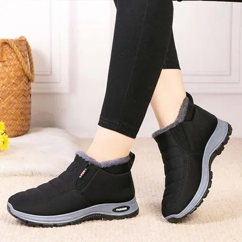 겨울 털 운동화 여성 워킹화 스포츠화 달리기 조깅화