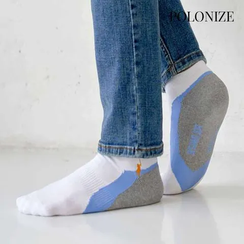 [폴로나이즈] 5%쿠폰(~2/13) 블럭 스포츠 파일삭스 남성 양말 4켤레 세트_g