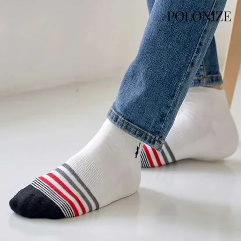 [폴로나이즈] 5%쿠폰(~2/13) 단가라 스포츠 파일삭스 남성 양말 4켤레 세트_g