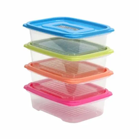 냉동실 용기 780ml 4세트 냉동용기 냉동실수납용기