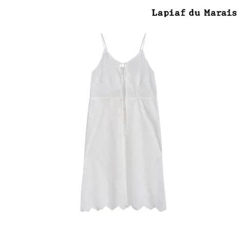 라삐아프 26SS 아일렛 롱 원피스 1종