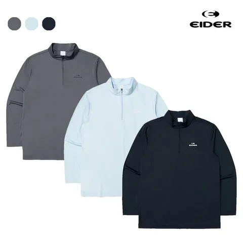 [ 롯데백화점 ]아이더 [택가 109,000원] 남성 아이스롱 H 짚업 아이스 긴팔 티셔츠 남자냉감티셔츠 DMM24205