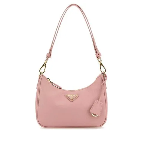 프라다 여성 연핑크 Prada 미니 가죽 호보백 1BC204VQOMNZV F0WHB