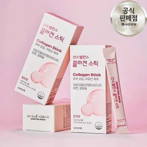 센스밸런스 콜라겐 스틱 30포 피부 보습 저분자 어린 피쉬 액상 콜라겐