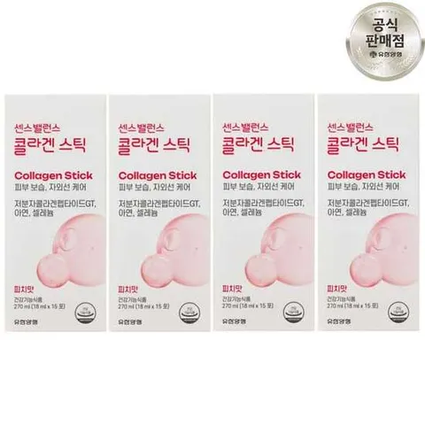 센스밸런스 콜라겐 스틱 60포 피부 보습 저분자 어린 피쉬 액상 콜라겐