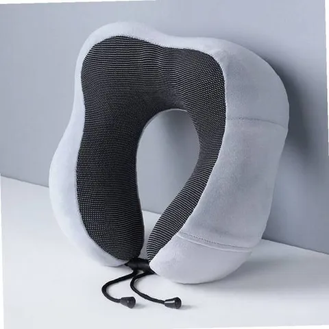 여행용 메모리폼 목쿠션 베개 간편 휴대 운전 비행 시
