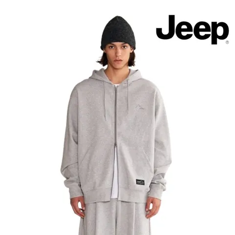 [ 롯데백화점 ]지프 Jeep [남녀공용] 2WAY 지퍼 간절기 후드집업 Q5012