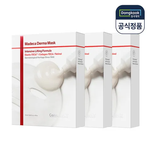 [5%적립] 센텔리안24 마데카 더마마스크 인텐시브 리프팅 포뮬러 3박스(총30매) 안티에이징 마스크팩