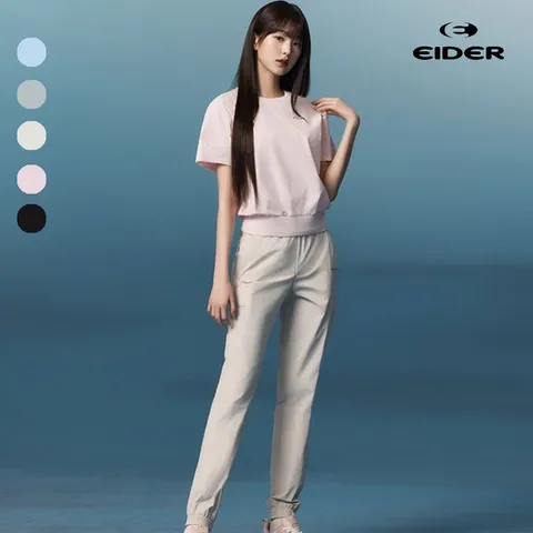 [ 롯데백화점 ][아이더 (행사)]온더락 여성 냉감 아이스 카고 조거 바지 여자아이스팬츠 (5컬러 택1) DWM24311