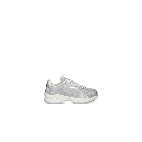 26 FW 아르마니 익스체인지 메탈릭 패널 스니커즈 XW001628AF17453 TP449788503