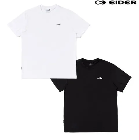 [ 롯데백화점 ][아이더 (행사)]남성 기능성 2 PACK  반팔 라운드 티셔츠 여름티셔츠 DMM23291