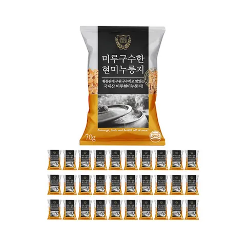 미루구수한누룽지 현미누룽지 70g x 30개 국산쌀100%