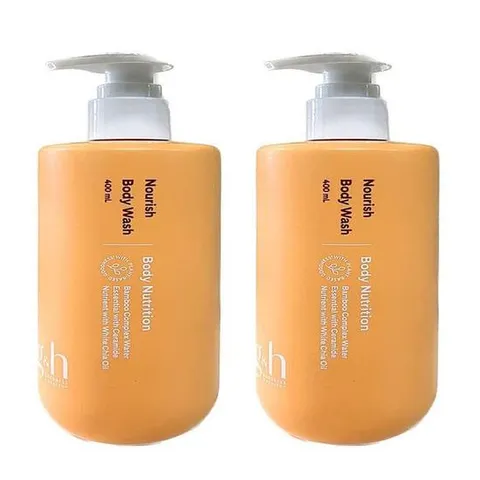 암웨이 gh 너리쉬 바디워시 400ml 2개 세트/ 7월 최신 입고(AD)