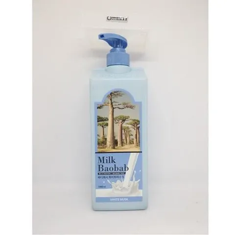 [밀크바오밥] 밀크바오밥 바디워시 화이트머스크 1000ml x 1