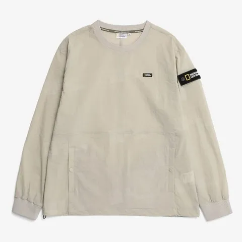 [ 롯데백화점 ][내셔널지오그래픽 (행사)]디머 우븐 트레이닝 세트 맨투맨 티셔츠 N231USW080