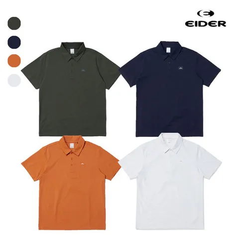 [ 롯데백화점 ]아이더 [택가 89,000원] 남성 데일리 반팔 폴로 티셔츠 반팔카라티 냉감티셔츠 DMM24265