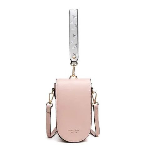 투웨이 봄 핸드 휴대 카드 가방 폰 데일리 지갑 크로