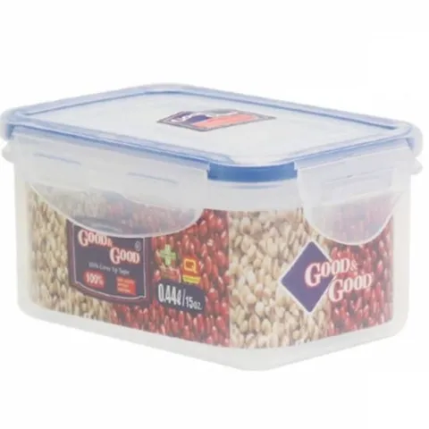 밀폐용기440ml 냉동용기 냉동밀폐용기 사각플라스틱용