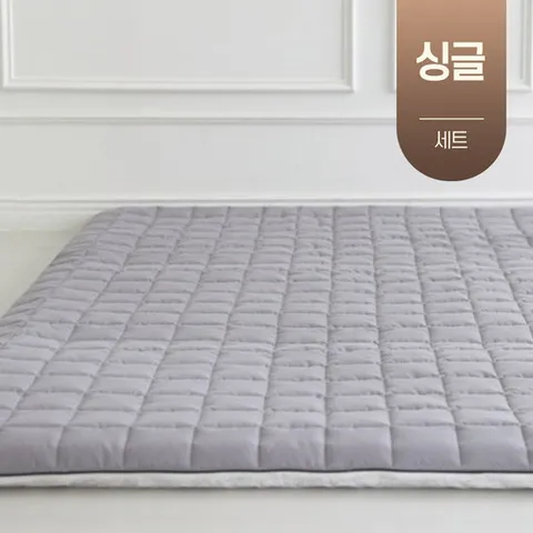 접이식 3단 요 매트리스 바닥 이불 요매트 요커버 토퍼 솜세트 기숙사 손님용요 싱글 S (솜포함)