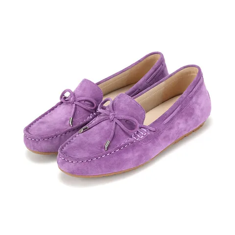 [본사운영] [26SS 신상] 바바라 양가죽 스웨이드 캐주얼 여성 드라이빙 로퍼 1cm_BBJ123