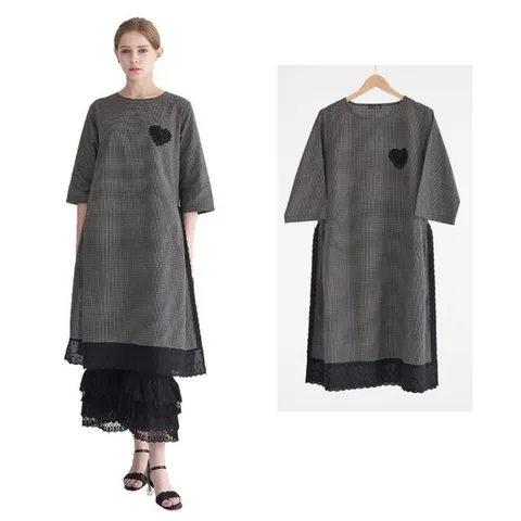 [할리마리]옆트임레이어드원피스