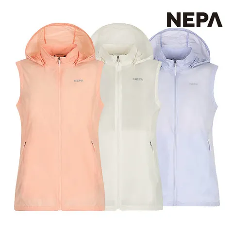 [택가139,000원] 네파 여성 카머 롱 윈드 베스트 7J41403