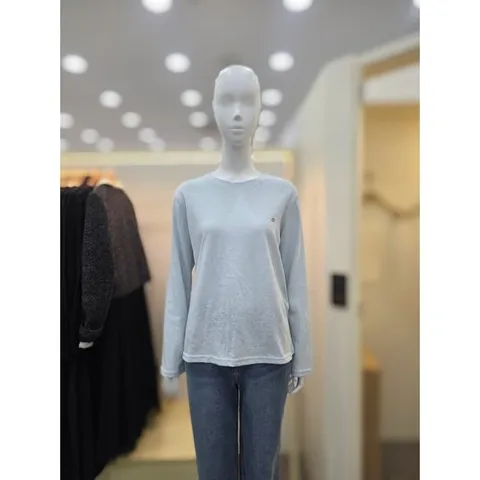 [플라스틱아일랜드]로고 장식 라운드넥 티셔츠 PS7XA3T0_DJ