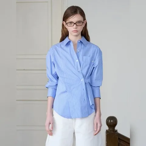 [ 롯데백화점 ]포켓 포인트 루즈핏 셔츠 OW5SB266