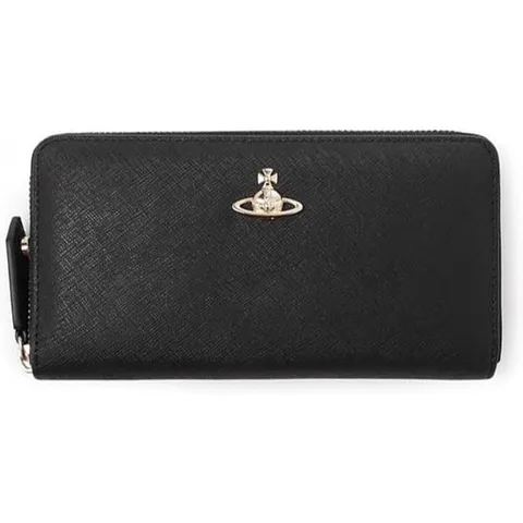 비비안 웨스트우드.여성용 장지갑 (지갑 원형 지퍼) 51050023 40565 N413 빅토리아 블랙