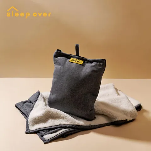 [비특] 슬립오버 멜란지 극세사 블랭킷 담요/무릎담요 소노호텔앤리조트 (티웨이항공 기내 판매 상품)
