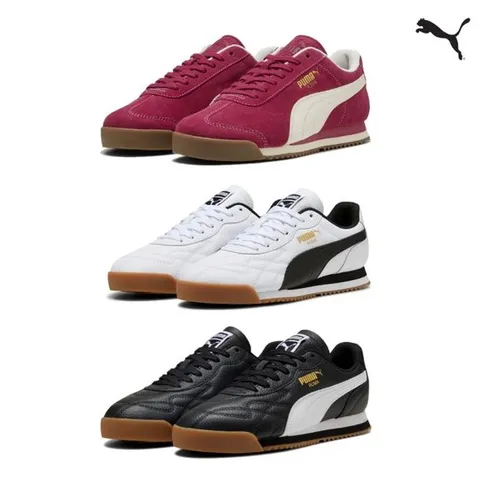 [ 롯데백화점 ][택가129,000]푸마 공용 로마 애니버서리 로마 스웨이드 397720 398635 3종