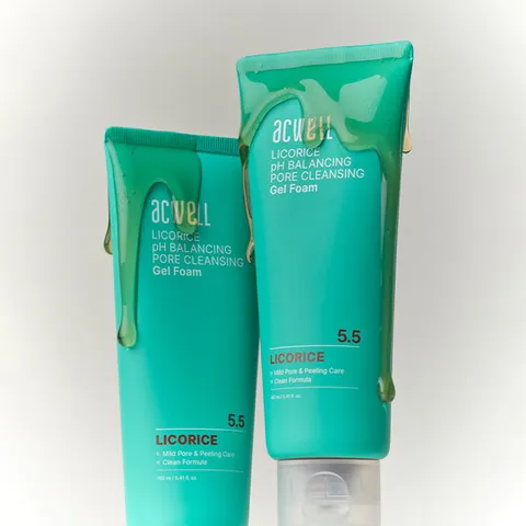 아크웰 감초수 PH밸런싱 포어 클렌징 젤 폼 160ml