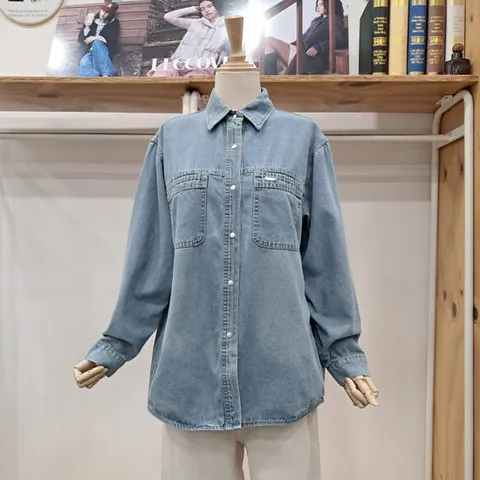 [레코브]가슴포켓셔츠LC31F3DN502XLB