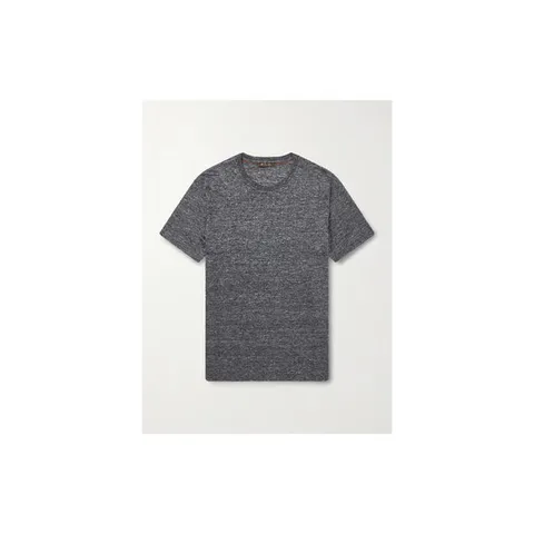 26 FW 로로피아나 그레이 프리미엄 린넨 티셔츠 TP571301182 TP571301184