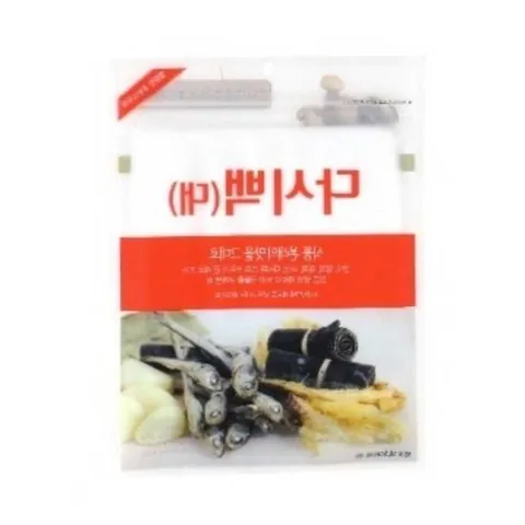 다시백 대 18매 지퍼팩 국물우리기 국물다시팩 천연조