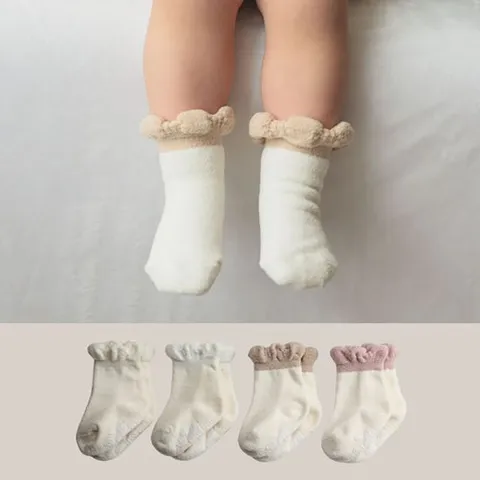 [하이베이비]러플 수면 양말/ 유아양말/ 아기양말 / 일주일양말 / 신생아양말 / 데일리양말 / 돌아기양말