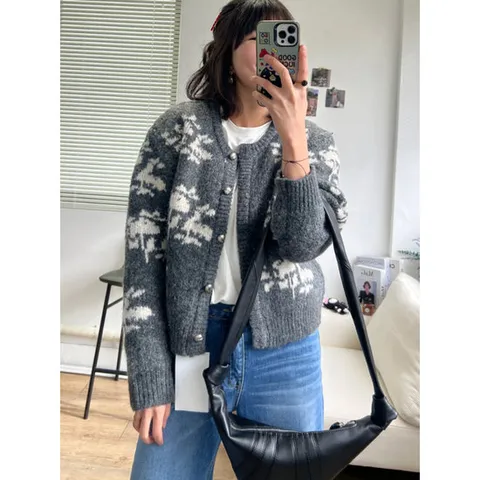 다비몽 / 고급 자켓같은 가디건 로즈 가디건(2컬러/5588)