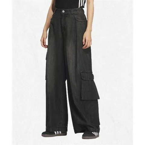 아디다스 ADIDAS 소프트 데님 카고 팬츠 KC5825 2532712