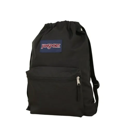 잔스포츠 드로우 색 백팩 블랙 14L 가벼운 스트링백 데일리 학생 가방(키링증정) JS0A83LQ008