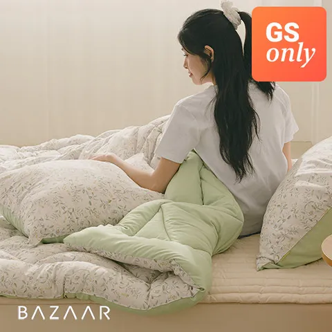 [바자르/GS단독] 엘로디 먼지없는 사계절 차렵이불세트+패드 SS
