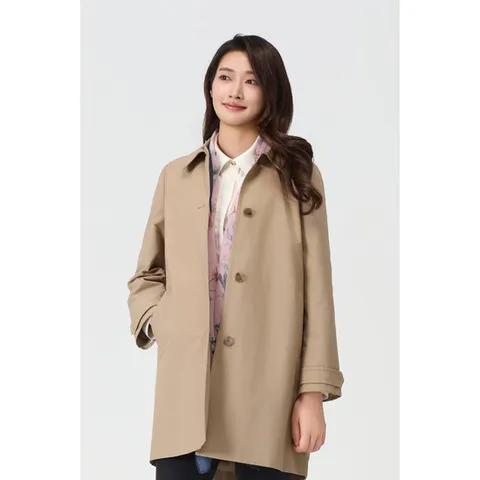 [피에이티]PAT 여성 봄 가을 면혼방스텐카라코트 1L21102
