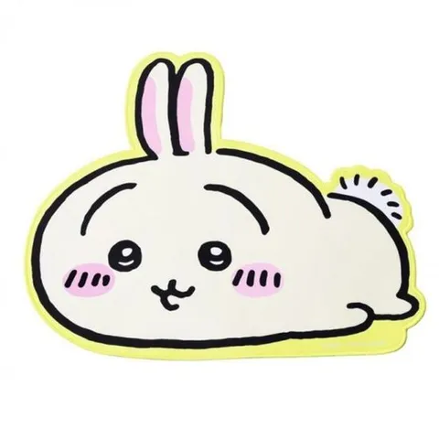 토끼 데스크 매트 책상 보호 패드