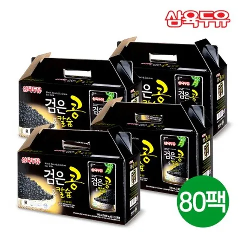 삼육두유 검은콩&칼슘 190ml 80팩