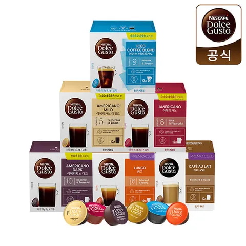 [공식] 네스카페 돌체구스토 캡슐커피 12P 모음전