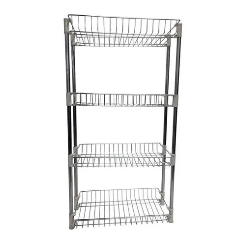 대형 베란다 다용도실 펜트리 스탠딩 선반 4단